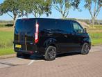 FORD TRANSIT CUSTOM 2.0 sport 185pk nap!, Euro 6, 4 cilinders, Zwart, Origineel Nederlands