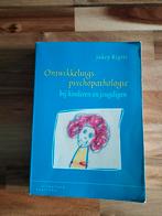 Ontwikkelingspsychopathologie bij kinderen en jeugdigen, Ophalen of Verzenden, Zo goed als nieuw, Jakop Rigter