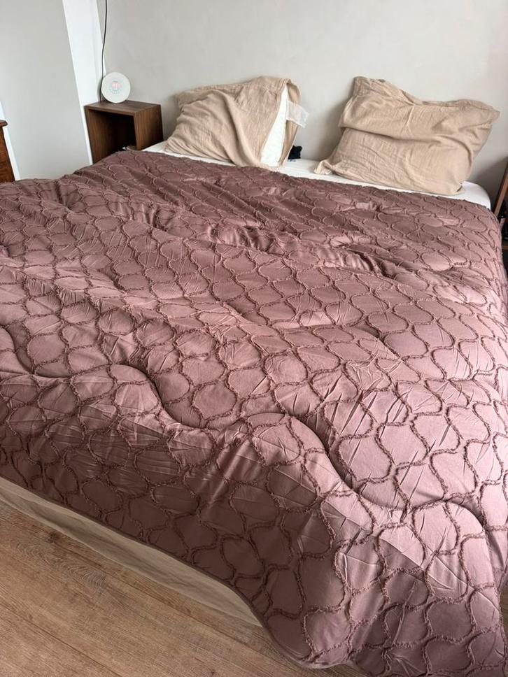 Dekbed zonder overtrek, Huis en Inrichting, Slaapkamer | Beddengoed, Nieuw, Deken of Dekbed, Eenpersoons, Wit, Verzenden