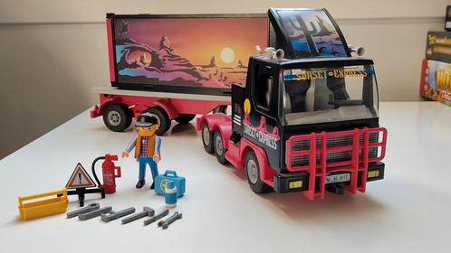 Playmobil 3817 Sunset Express Vrachtwagen.(Hard to find)., Kinderen en Baby's, Speelgoed | Playmobil, Gebruikt, Complete set, Ophalen of Verzenden