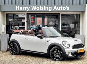 Mini Mini Cabrio 1.6 Cooper S Autom Xenon Pdc Clima beschikbaar voor biedingen