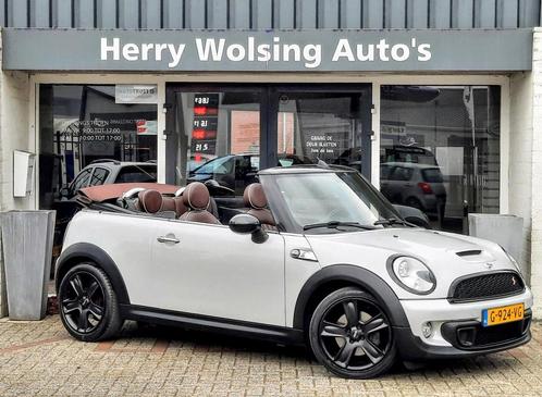 Mini Mini Cabrio 1.6 Cooper S Autom Xenon Pdc Clima, Auto's, Mini, Bedrijf, Te koop, Cabrio, ABS, Airbags, Airconditioning, Boordcomputer