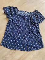 Nieuw blouse flamingos mt 42 box 53, Kleding | Dames, Blouses en Tunieken, Ophalen of Verzenden, Nieuw, Maat 42/44 (L), Blauw