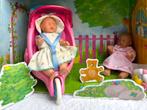 Mini baby born popje in wandelwagen met extra mini baby born, Kinderen en Baby's, Speelgoed | Poppen, Ophalen of Verzenden, Zo goed als nieuw
