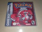 Pokemon Ruby Version Game Boy Advance GBA Game Case, Zo goed als nieuw, Verzenden