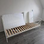 Ikea Minnen meegroei bed inclusief lattenbodem en matras, Huis en Inrichting, Ophalen, Verstelbaar, Eenpersoons, Wit