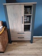 Opbergkast Verato, Ophalen, 100 tot 150 cm, Eikenhout, 50 tot 100 cm