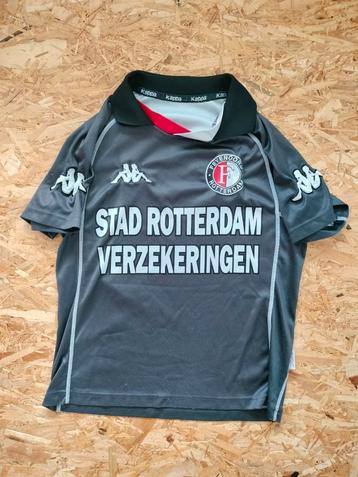 Feyenoord Rotterdam Kappa uitshirt kindermaat YM beschikbaar voor biedingen