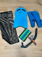 Nabaiji Zwemtrainingsset - Flippers, Plankje, Snorkel, Ophalen, Zo goed als nieuw, Zwem- of Duikvliezen