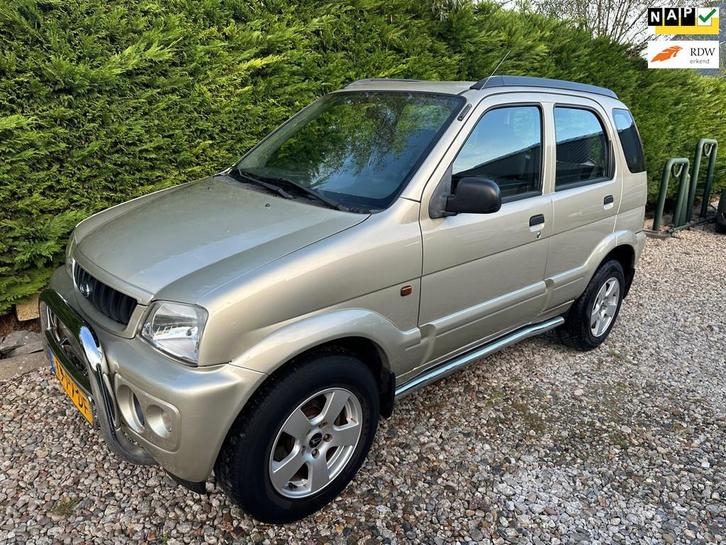 Daihatsu Terios 1.3 SXE Airco 1e Eigenaar 103DKM NAP!, Auto's, Daihatsu, Bedrijf, Te koop, Terios, ABS, Airbags, Airconditioning