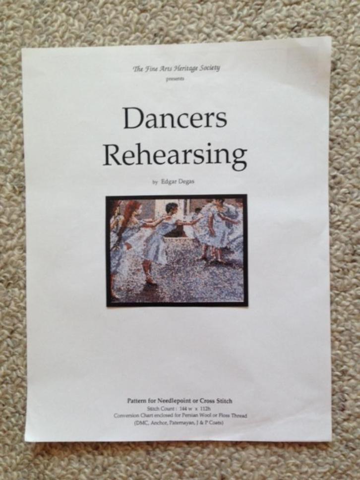 Kruissteek borduren / borduurpatronen / telpatronen, Hobby en Vrije tijd, Borduren en Borduurmachines, Zo goed als nieuw, Patroon