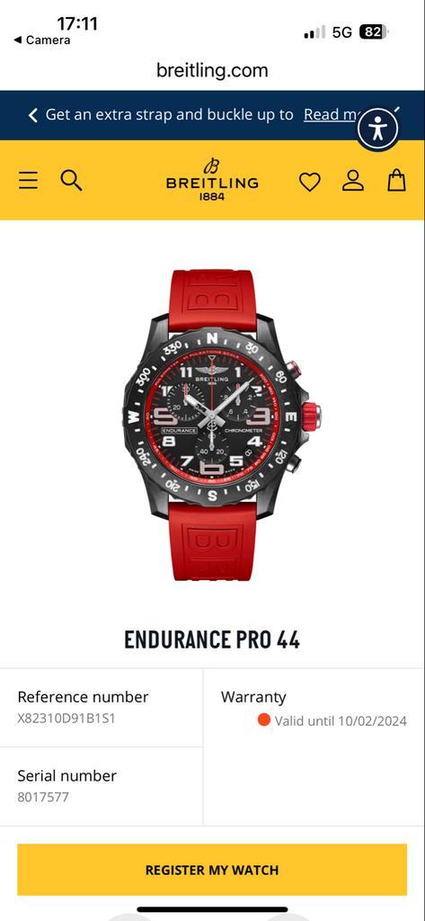Breitling Endurance Pro 44 - Sportief & Betrouwbaar!, Sieraden, Tassen en Uiterlijk, Horloges | Heren, Zo goed als nieuw, Polshorloge