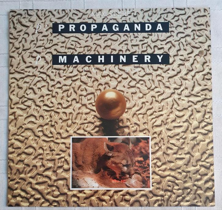 Vinyl 12" Propaganda - p: Machinery - 602 014 - 1985, Cd's en Dvd's, Vinyl | Pop, Zo goed als nieuw, 1980 tot 2000, 12 inch, Verzenden