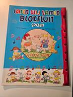 Kinderbladmuziek voor Blokfluit(Samen blokfluit spelen), Ophalen of Verzenden, Gelezen, Instrument, Onbekend