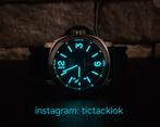 Panerai Luminor Marina PAM 0005 / OP6617, watch+box 4 straps, Overige merken, Leer, Staal, Polshorloge