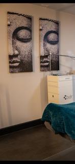 Buddha canvas “schilderijen”, Ophalen, Minder dan 50 cm, 50 tot 75 cm, Zo goed als nieuw
