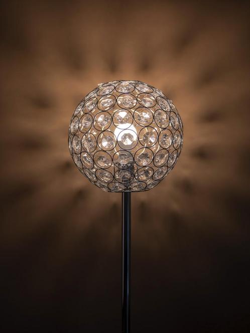 Vloerlamp met apart effect, Huis en Inrichting, Lampen | Vloerlampen, Zo goed als nieuw, 150 tot 200 cm, Kunststof, Metaal, Ophalen