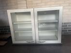 Hangend Vitrinekastje - Keuken, Huis en Inrichting, Kasten | Vitrinekasten, Minder dan 50 cm, Gebruikt, Ophalen of Verzenden, Glas