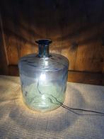Stijlvolle glazen lamp, Ophalen, Gebruikt, Glas, Minder dan 100 cm