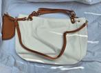 Giuliano Handtas Beige/Cognac - Nieuw met Etui, Sieraden, Tassen en Uiterlijk, Tassen | Damestassen, Ophalen of Verzenden, Nieuw