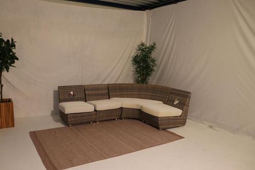 barbados hoekbank zonder rugkussens #8, Tuin en Terras, Tuinsets en Loungesets, Zo goed als nieuw, Loungeset, Wicker, 5 zitplaatsen