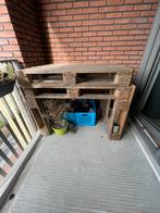 Gratis euro pallets, Doe-het-zelf en Verbouw, Hout en Planken, Ophalen, Gebruikt, Pallet, Minder dan 200 cm
