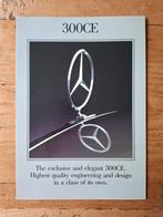 Mercedes-Benz 300 CE folder - 1987, Ophalen of Verzenden, Zo goed als nieuw, Mercedes