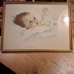 Vintage pastel Bessie Peage, Ophalen of Verzenden