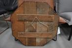 Uniek oud houten bord BARBER kapper vintage wandbord reclame, Ophalen of Verzenden, Gebruikt
