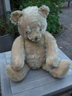 Vintage beer (60 jaar oud en 50 cm lang), Verzamelen, Beren en Cherished Teddies, Ophalen of Verzenden, Gebruikt, Stoffen beer