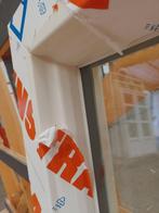 Kunststof Vast kozijn  b120,5 x h110,5 cm Crème -2251-, Doe-het-zelf en Verbouw, Kozijnen en Schuifpuien, Kunststof, Raamkozijn