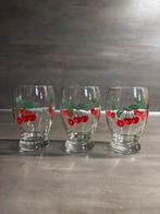 Vintage Kersen Sapglazen (11 cm), Ophalen, Gebruikt, Borrel- of Shotglas