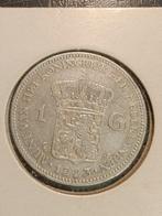 Een gulden zilver Wilhelmina 1923, Postzegels en Munten, Munten | Nederland, Ophalen of Verzenden, Koningin Wilhelmina, 1 gulden