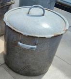 Wasteil emaille vintage Raku rookton (B), Hobby en Vrije tijd, Pottenbakken, Ophalen