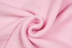 Nieuw: rol baby roze polar fleece 16,5 meter, 120 cm of meer, Ophalen of Verzenden, Katoen, Roze