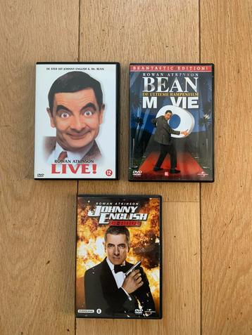 Rowan Atkinson DVD Collectie: Mr. Bean & Johnny English beschikbaar voor biedingen