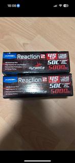 2x Dynamite 4s 5000mah lipo, Hobby en Vrije tijd, Ophalen of Verzenden, Zo goed als nieuw