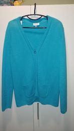 Lang damesvest, Kleding | Dames, Truien en Vesten, Maat 38/40 (M), Blauw, Ophalen of Verzenden, Zo goed als nieuw
