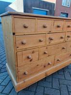 Oud grenen ladekast 13 lades, Ophalen, RoDeKo Volendam, R.kooij65@gmail.com, Gebruikt