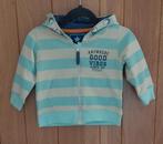 Baby Blue gestreept vestje maat 74, Ophalen, Baby Blue, Zo goed als nieuw, Truitje of Vestje