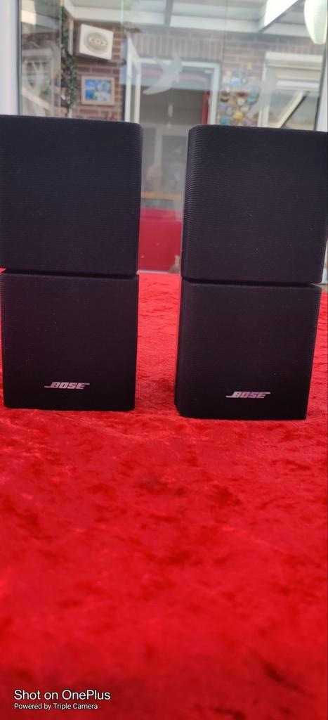 Bose dubbele Cube luidsprekers 2x, Audio, Tv en Foto, Home Cinema-sets, Gebruikt, Overige spelers, Overige merken, Ophalen of Verzenden
