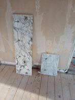 Marmer achterplaat en planchet wastafels, Ophalen