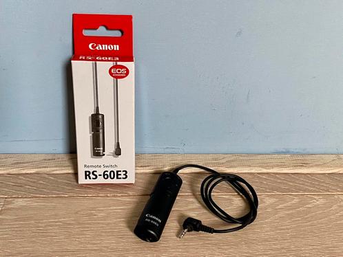 Canon draadontspanner / afstandsbediening RS60E3, Audio, Tv en Foto, Fotografie | Fotostudio en Toebehoren, Zo goed als nieuw