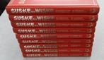 9 gebonden stripboeken Suske en Wiske (totaal 36 strips), Meerdere stripboeken, Ophalen of Verzenden, Zo goed als nieuw