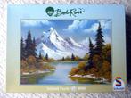 Bob Ross 1000 stukjes, Bergmeer - compleet ( nieuwstaat ), Hobby en Vrije tijd, Denksport en Puzzels, Ophalen of Verzenden, 500 t/m 1500 stukjes
