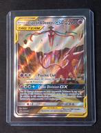 Espeon & Deoxys GX sun & moon promo sm240, Hobby en Vrije tijd, Verzamelkaartspellen | Pokémon, Ophalen of Verzenden, Zo goed als nieuw