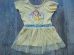 Disney prinses Belle jurk geel maat 92 jurkje, Disney, Gebruikt, Meisje, Ophalen of Verzenden