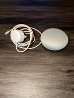 Google home mini - Grijs - ZGAN, Telecommunicatie, Mobiele telefoons | Telefoon-opladers, Ophalen of Verzenden, Zo goed als nieuw