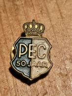 PEC Zwolle 50 Jaar Pin, Verzamelen, Speldjes, Pins en Buttons, Ophalen of Verzenden