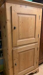 Grenen vintage kast, Huis en Inrichting, Kasten | Vitrinekasten, Ophalen of Verzenden, Zo goed als nieuw, 25 tot 50 cm